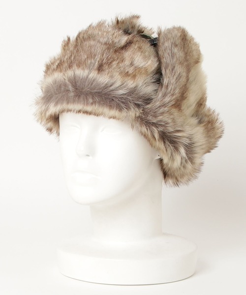 AVIREX（アヴィレックス）の「【AVIREX/アヴィレックス】FLIGHT BOA CAP/フライトボアキャップ（キャップ・レディース・ブラック/カーキ・FREE）」の8枚目の写真