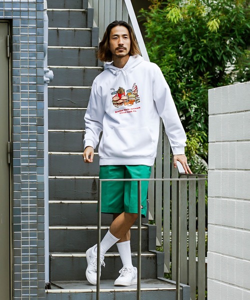 BROTHER MERLE(ブラザー マール)の「Think Big Hooded Pullover/BROTHER MERLE(ブラザーマール)プルオーバーパーカー(パーカー・メンズ・ホワイト/ブラック/イエローゴールド・SMALL/MEDIUM/LARGE/X-LARGE)」の21枚目の写真