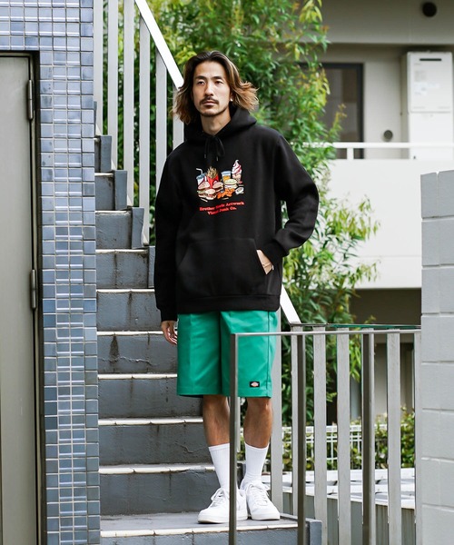 BROTHER MERLE(ブラザー マール)の「Think Big Hooded Pullover/BROTHER MERLE(ブラザーマール)プルオーバーパーカー(パーカー・メンズ・ホワイト/ブラック/イエローゴールド・SMALL/MEDIUM/LARGE/X-LARGE)」の13枚目の写真