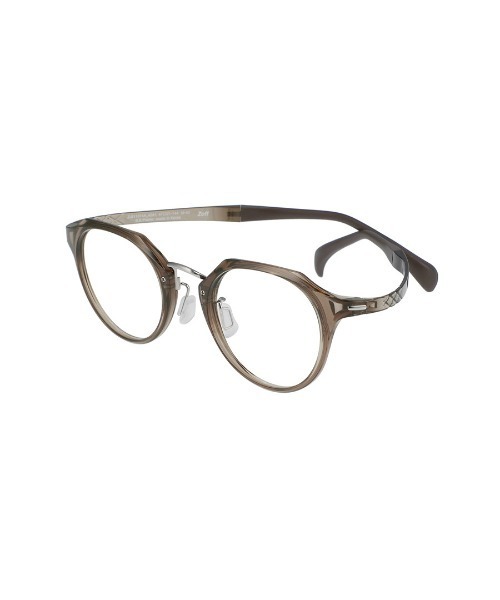 UNITED ARROWS（ユナイテッドアローズ）の「ボストン型 めがね｜Zoff｜UNITED ARROWS  (ゾフ｜ユナイテッドアローズ)（メガネ・レディース・ライトブラウン/ブラック・FREE）」の2枚目の写真