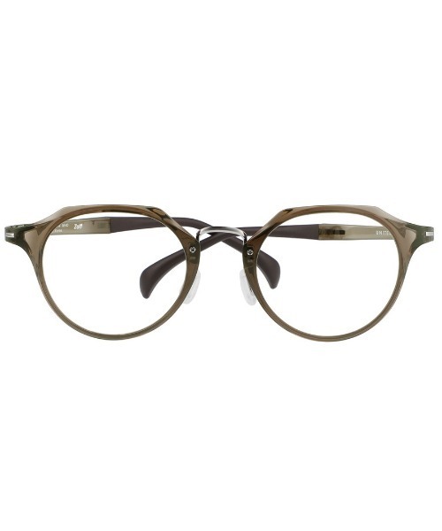 UNITED ARROWS（ユナイテッドアローズ）の「ボストン型 めがね｜Zoff｜UNITED ARROWS  (ゾフ｜ユナイテッドアローズ)（メガネ・レディース・ライトブラウン/ブラック・FREE）」の8枚目の写真