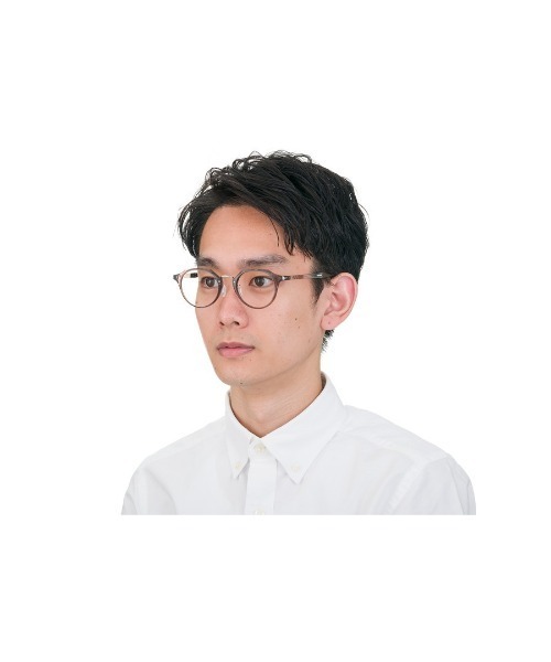 UNITED ARROWS（ユナイテッドアローズ）の「ボストン型 めがね｜Zoff｜UNITED ARROWS  (ゾフ｜ユナイテッドアローズ)（メガネ・レディース・ライトブラウン/ブラック・FREE）」の16枚目の写真