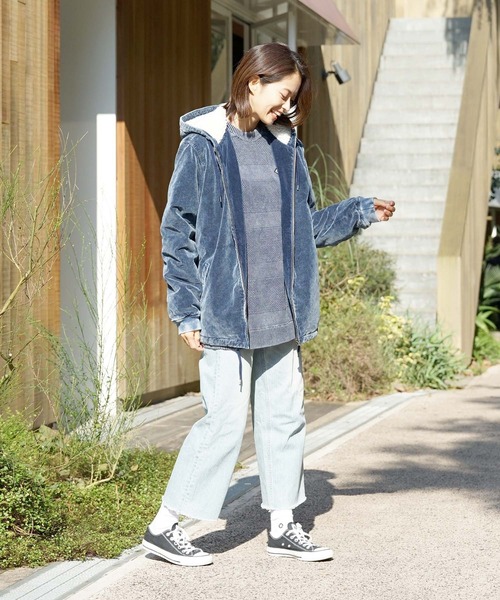 BILLABONG(ビラボン)の「BILLABONG メンズ 【WAVE WASHED】 INDIGO VELOUR JACKET ジャケット 【2021年秋冬モデル】/ビラボンベロアキルティングインナージャケット(ブルゾン・メンズ・ベージュ/インディゴブルー・MEDIUM/LARGE/X-LARGE)」の14枚目の写真