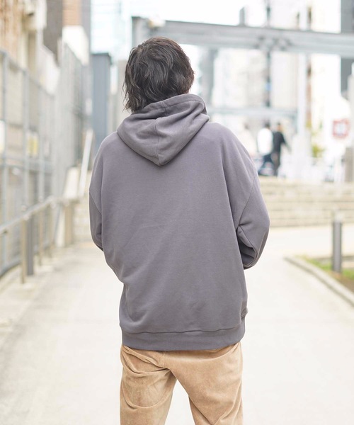 Ocean Pacific（オーシャンパシフィック）の「【OP:オーピー】ネックウォーマー付きフードパーカー　フーディー　ユニセックス（パーカー・メンズ・ベージュ/チャコール/アイボリー/カーキ・MEDIUM/LARGE/X-LARGE）」の21枚目の写真