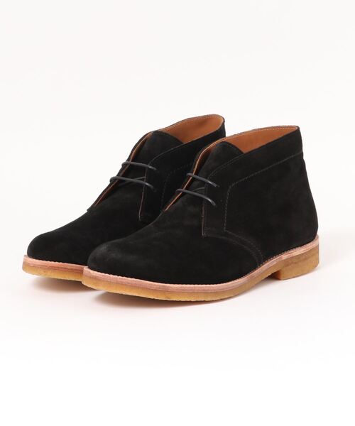 around the shoes（アラウンドザシューズ）の「アラウンドザシューズ/around the shoes チャッカーブーツ（ブーツ・メンズ・ブラック/ダークウッド・44/41/42/43）」の20枚目の写真