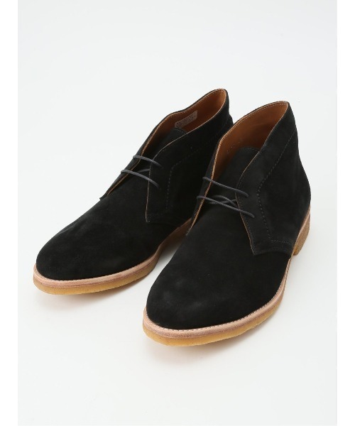 around the shoes（アラウンドザシューズ）の「アラウンドザシューズ/around the shoes チャッカーブーツ（ブーツ・メンズ・ブラック/ダークウッド・44/41/42/43）」の12枚目の写真