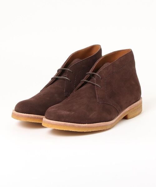 around the shoes（アラウンドザシューズ）の「アラウンドザシューズ/around the shoes チャッカーブーツ（ブーツ・メンズ・ブラック/ダークウッド・44/41/42/43）」の18枚目の写真