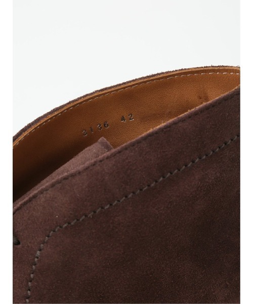 around the shoes（アラウンドザシューズ）の「アラウンドザシューズ/around the shoes チャッカーブーツ（ブーツ・メンズ・ブラック/ダークウッド・44/41/42/43）」の7枚目の写真