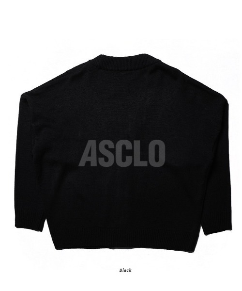 ASCLO(エジュクロ)の「ASCLO ドロップショルダースタンダードカーディガン(カーディガン/ボレロ・メンズ・ブラック/ベージュ/ブラウン/カーキ・FREE)」の20枚目の写真