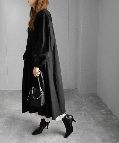 minia(ミニア)の「ポインテッドトゥフェイクレザーショートブーツ ◆(ブーツ・レディース・ブラック・S/M/L/LL)」の20枚目の写真