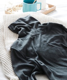 une nana cool（ウンナナクール）の「冬肌着 あったかふわふわ 無地 長袖タートルネックシャツ（インナーウェア/肌着）」