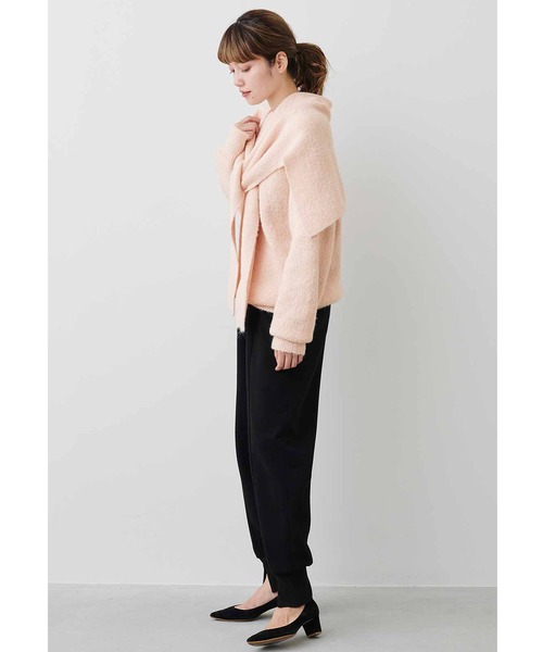 MEDE19F(メデジュウキュウ)の「MEDE19F 肩巻きニットトップスセット(ニット/セーター・レディース・イエロー系その他/ピンク系その他・MEDIUM/LARGE/X-LARGE/XX-LARGE)」の8枚目の写真