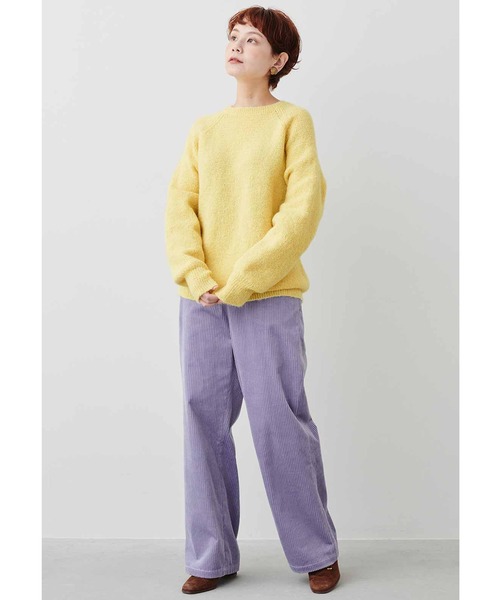 MEDE19F(メデジュウキュウ)の「MEDE19F 肩巻きニットトップスセット(ニット/セーター・レディース・イエロー系その他/ピンク系その他・MEDIUM/LARGE/X-LARGE/XX-LARGE)」の11枚目の写真