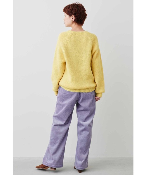 MEDE19F(メデジュウキュウ)の「MEDE19F 肩巻きニットトップスセット(ニット/セーター・レディース・イエロー系その他/ピンク系その他・MEDIUM/LARGE/X-LARGE/XX-LARGE)」の12枚目の写真