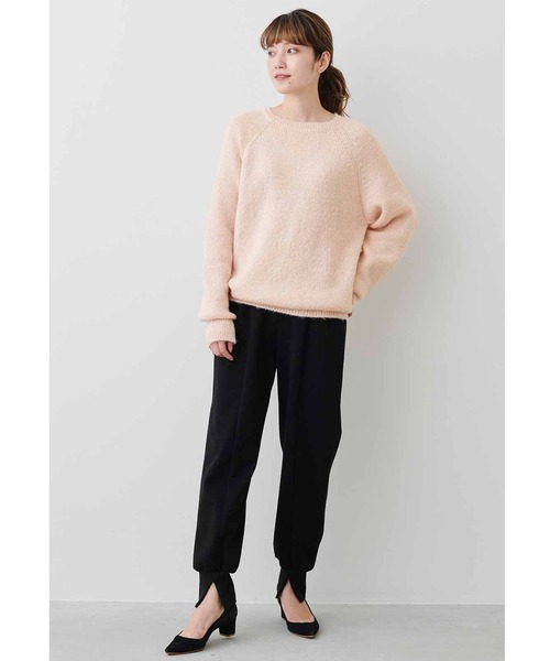 MEDE19F(メデジュウキュウ)の「MEDE19F 肩巻きニットトップスセット(ニット/セーター・レディース・イエロー系その他/ピンク系その他・MEDIUM/LARGE/X-LARGE/XX-LARGE)」の13枚目の写真