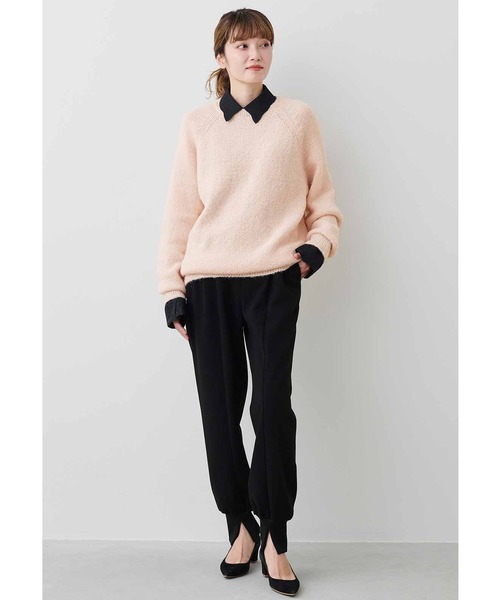 MEDE19F(メデジュウキュウ)の「MEDE19F 肩巻きニットトップスセット(ニット/セーター・レディース・イエロー系その他/ピンク系その他・MEDIUM/LARGE/X-LARGE/XX-LARGE)」の19枚目の写真