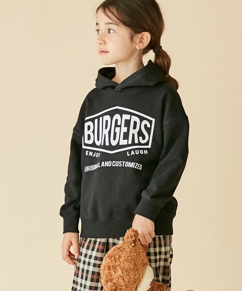 THE SHOP TK （ザ ショップ ティーケー ）の「◆【140cmまで】USAグラフィックプルパーカ（パーカー・キッズ・ブラック/グリーン/ナチュラル/ブラウン系・11/10/12/13/14）」の2枚目の写真