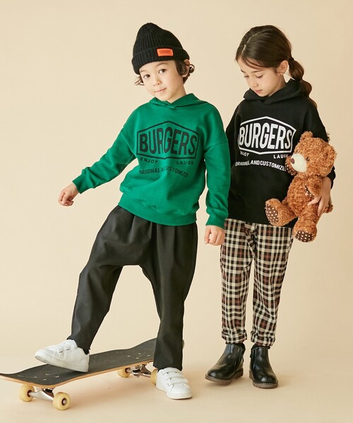 THE SHOP TK （ザ ショップ ティーケー ）の「◆【140cmまで】USAグラフィックプルパーカ（パーカー・キッズ・ブラック/グリーン/ナチュラル/ブラウン系・11/10/12/13/14）」の5枚目の写真