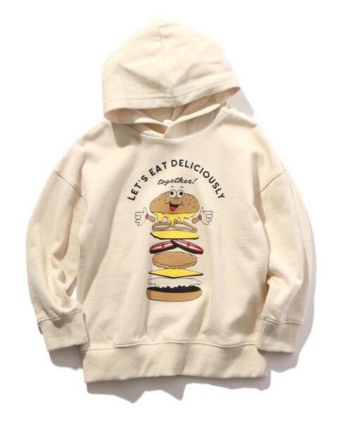 THE SHOP TK （ザ ショップ ティーケー ）の「◆【140cmまで】USAグラフィックプルパーカ（パーカー・キッズ・ブラック/グリーン/ナチュラル/ブラウン系・11/10/12/13/14）」の7枚目の写真