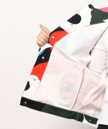 marimekko unikko co-created ワークジャケット marimekko unikko co-created ワークジャケット marimekko