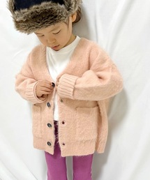 CIAOPANIC TYPY | 【KIDS】【ZOZOTOWN限定】モヘアライクジャガードニットカーディガン(カーディガン/ボレロ)