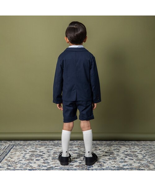 BREEZE（ブリーズ）の「ハイソックス（ソックス/靴下・キッズ・ブラック/ネイビー/オフホワイト・15 /18/21）」の9枚目の写真