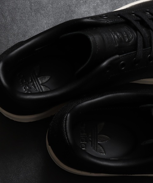 adidas(アディダス)の「adidas STAN SMITH H / アディダス スタンスミス(スニーカー・メンズ・ブラック・26.0cm/27.0cm/28.0cm/29.0cm/26.5cm/27.5cm/28.5cm/30.0cm/25.5cm)」の3枚目の写真