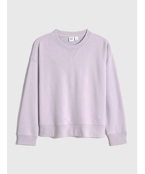 セール カーボナイズド フレンチテリー 無地クルーネックスウェット トレーナー キッズ ユニセックス スウェット Gap ギャップ のファッション通販 Zozotown