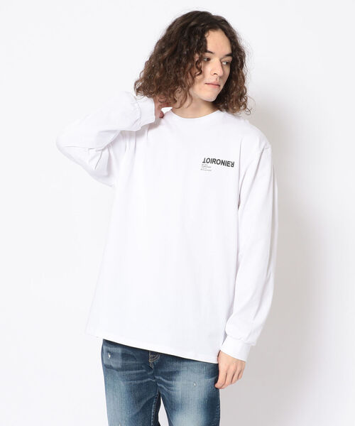 Toironier（トワロニエ）の「【WEB LIMITED】TOIRONIER/トワロニエ/DAILY LINE LONG-SLEEVE TEE/デイリーラインロングスリーブティー（Tシャツ/カットソー・メンズ・ブラック/ホワイト・2/1）」の5枚目の写真