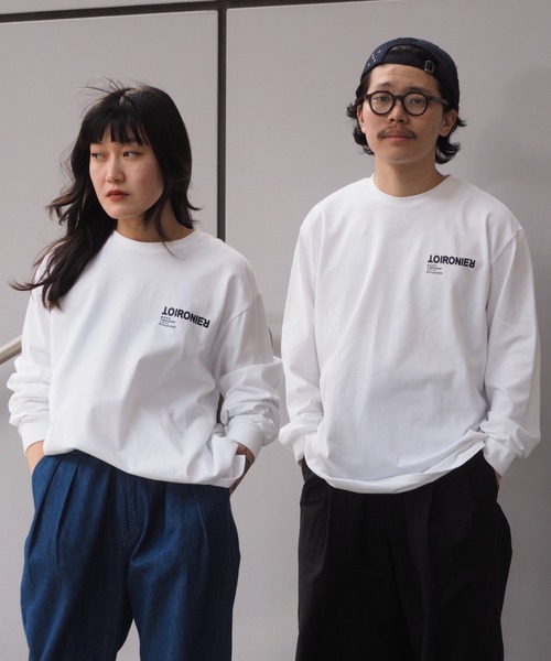 Toironier（トワロニエ）の「【WEB LIMITED】TOIRONIER/トワロニエ/DAILY LINE LONG-SLEEVE TEE/デイリーラインロングスリーブティー（Tシャツ/カットソー・メンズ・ブラック/ホワイト・2/1）」の18枚目の写真