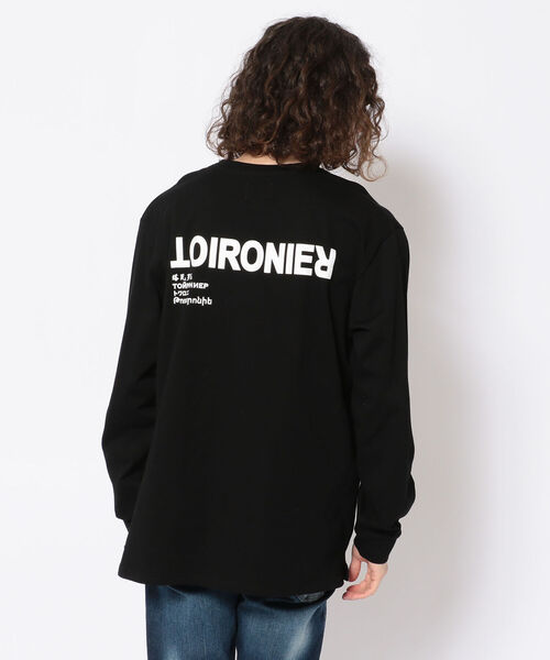 Toironier（トワロニエ）の「【WEB LIMITED】TOIRONIER/トワロニエ/DAILY LINE LONG-SLEEVE TEE/デイリーラインロングスリーブティー（Tシャツ/カットソー・メンズ・ブラック/ホワイト・2/1）」の22枚目の写真