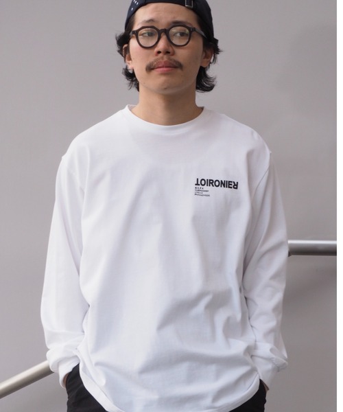 Toironier（トワロニエ）の「【WEB LIMITED】TOIRONIER/トワロニエ/DAILY LINE LONG-SLEEVE TEE/デイリーラインロングスリーブティー（Tシャツ/カットソー・メンズ・ブラック/ホワイト・2/1）」の20枚目の写真