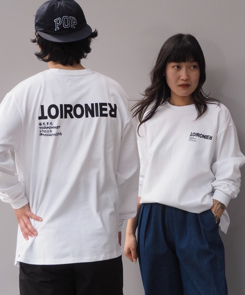 Toironier（トワロニエ）の「【WEB LIMITED】TOIRONIER/トワロニエ/DAILY LINE LONG-SLEEVE TEE/デイリーラインロングスリーブティー（Tシャツ/カットソー・メンズ・ブラック/ホワイト・2/1）」の19枚目の写真