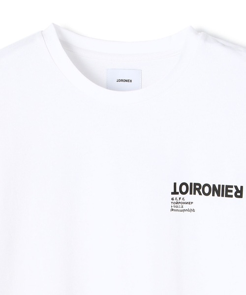 Toironier（トワロニエ）の「【WEB LIMITED】TOIRONIER/トワロニエ/DAILY LINE LONG-SLEEVE TEE/デイリーラインロングスリーブティー（Tシャツ/カットソー・メンズ・ブラック/ホワイト・2/1）」の13枚目の写真