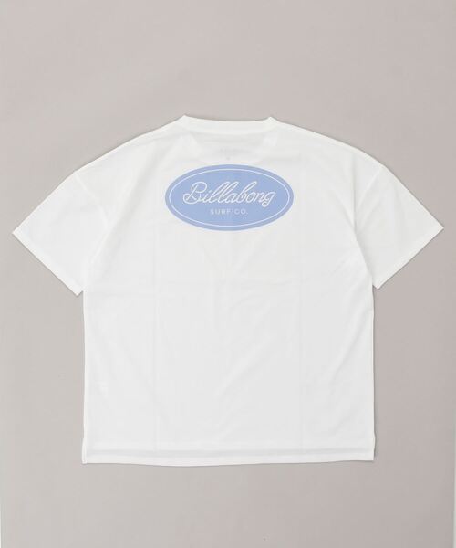 BILLABONG(ビラボン)の「BILLABONG/ビラボン 水陸両用ルーズシルエットTシャツ/ラッシュTシャツ/ラッシュガード BC013-855(Tシャツ/カットソー・レディース・ホワイト/ブラック・M/L)」の2枚目の写真