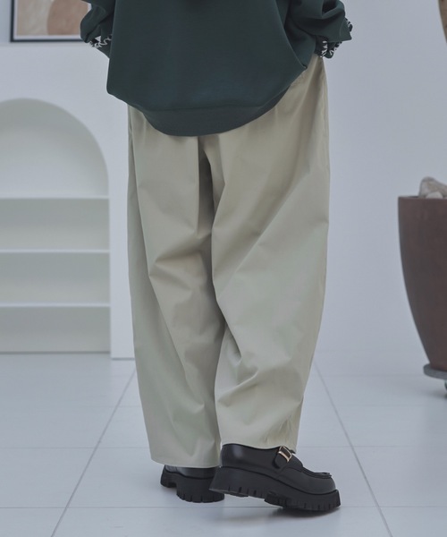 shiki tokyo（シキトウキョウ）の「loose tapered military snow pants / ルーズテイパードミリタリースノーパンツ（その他パンツ・メンズ・オフホワイト/チャコールグレー/ミント・MEDIUM/SMALL/LARGE）」の8枚目の写真