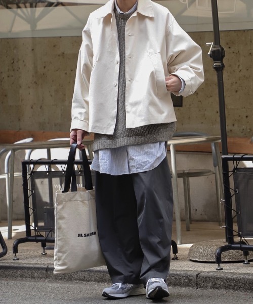 shiki tokyo（シキトウキョウ）の「loose tapered military snow pants / ルーズテイパードミリタリースノーパンツ（その他パンツ・メンズ・オフホワイト/チャコールグレー/ミント・MEDIUM/SMALL/LARGE）」の16枚目の写真