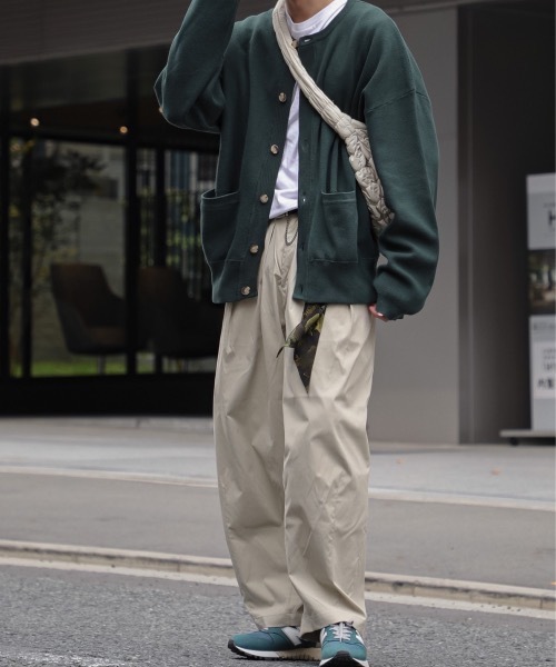 shiki tokyo（シキトウキョウ）の「loose tapered military snow pants / ルーズテイパードミリタリースノーパンツ（その他パンツ・メンズ・オフホワイト/チャコールグレー/ミント・MEDIUM/SMALL/LARGE）」の17枚目の写真