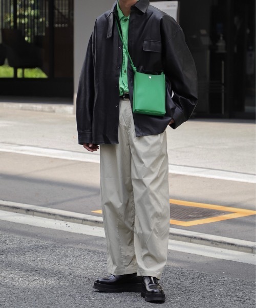 shiki tokyo（シキトウキョウ）の「loose tapered military snow pants / ルーズテイパードミリタリースノーパンツ（その他パンツ・メンズ・オフホワイト/チャコールグレー/ミント・MEDIUM/SMALL/LARGE）」の18枚目の写真