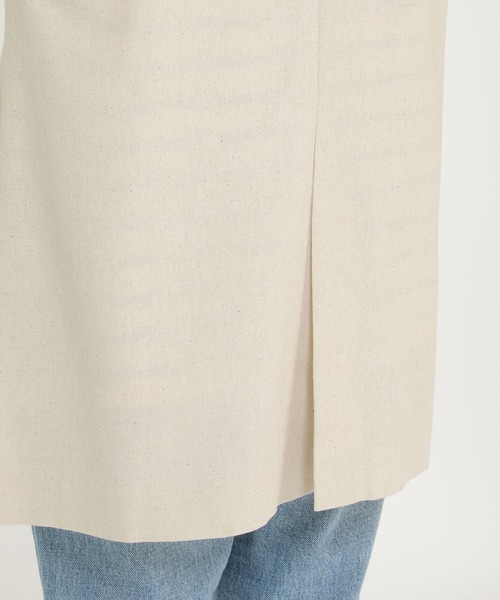 ikka（イッカ）の「リネン混テーラードジレ（ベスト・レディース・ブラック/ベージュ・S/M/L）」の14枚目の写真