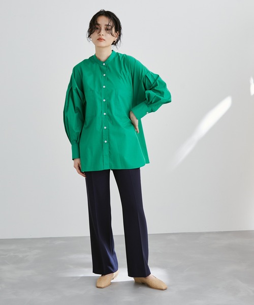 ADAM ET ROPE'（アダムエロペ）の「【WEB限定】レザーライクメッシュフラット（パンプス・レディース・ブラック/ベージュ・23.5cm/24.5cm/23.0cm/24.0cm）」の3枚目の写真