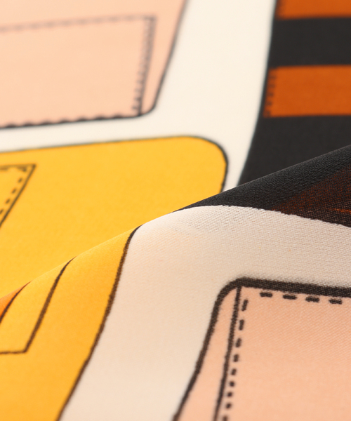 Simplicite（サンプリシテ）の「Color Scarf 1（ストール/ショール・レディース・ピンク/イエロー/ブルー系その他・FREE）」の10枚目の写真