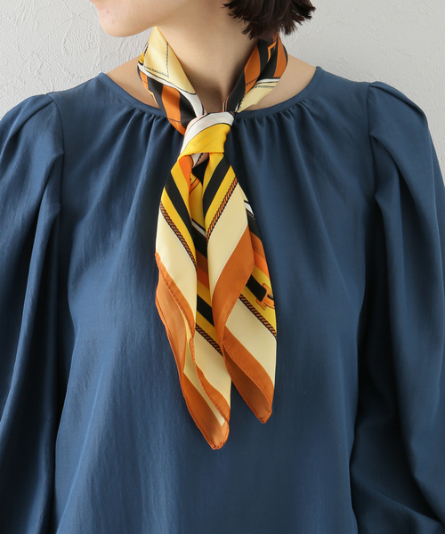 Simplicite（サンプリシテ）の「Color Scarf 1（ストール/ショール・レディース・ピンク/イエロー/ブルー系その他・FREE）」の11枚目の写真