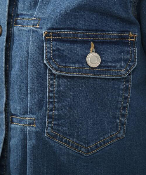 DRESKIP(ドレスキップ)の「◆ストレッチGジャン(デニムジャケット・レディース・ライトブルー/ネイビー・02/03/04)」の15枚目の写真