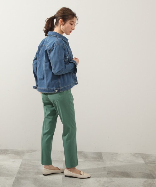 DRESKIP(ドレスキップ)の「◆ストレッチGジャン(デニムジャケット・レディース・ライトブルー/ネイビー・02/03/04)」の18枚目の写真