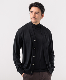 DESIGNWORKS | 【アンサンブル対応】ウォッシャブル シルク Vカーディガン(カーディガン/ボレロ)