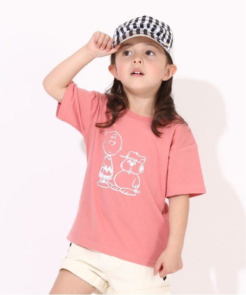 BABYDOLL(ベビードール)の「通販先行・通販限定カラーあり スヌーピー Tシャツ 6741K ベビードール BABYDOLL ベビー キッズ 男の子 女の子(Tシャツ/カットソー・キッズ・イエロー/ゴールド/パープル/コーラルピンク/ピンク系その他/バイオレット/ブラック×ピンク/ナチュラル/ブラック系その他/ベビーピンク/パープル系その他/サンドグレー/ホワイト×レッド/ホワイト×ブラック/ブラック×ホワイト/ストーン/ベージュ・90cm/110cm/140cm/120cm/130cm/100cm/150cm)」の15枚目の写真