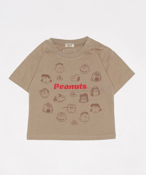 BABYDOLL(ベビードール)の「通販先行・通販限定カラーあり スヌーピー Tシャツ 6741K ベビードール BABYDOLL ベビー キッズ 男の子 女の子(Tシャツ/カットソー・キッズ・イエロー/ゴールド/パープル/コーラルピンク/ピンク系その他/バイオレット/ブラック×ピンク/ナチュラル/ブラック系その他/ベビーピンク/パープル系その他/サンドグレー/ホワイト×レッド/ホワイト×ブラック/ブラック×ホワイト/ストーン/ベージュ・90cm/110cm/140cm/120cm/130cm/100cm/150cm)」の19枚目の写真