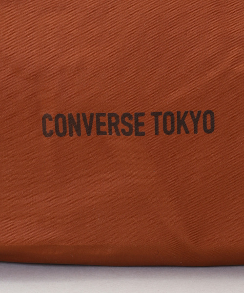 CONVERSE TOKYO(コンバーストウキョウ)の「ロゴトートバッグ(トートバッグ・レディース・ブラウン/グリーン・FREE)」の7枚目の写真