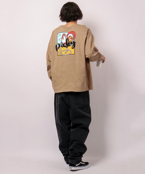 ATELANE(アテレーン)の「バックプリント刺繍ロングスリーブTシャツ(Tシャツ/カットソー・メンズ・ホワイト/ホワイト系その他/ブルー系その他/ブルー/ベージュ/ベージュ系その他・M/L)」の16枚目の写真
